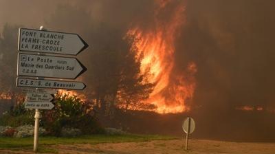 Incendies Au Nord De Marseille Des Habitants Et Entreprises Evacues