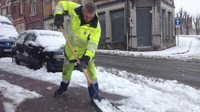 Déneigement: terrain glissant - La Voix du Nord