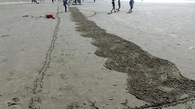 Sand Art et entrainement dans le sable